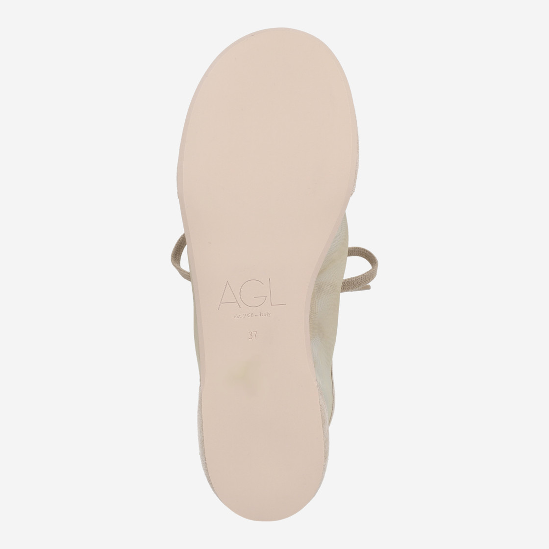 Attilio Giusti HOOLA HOOP SNEAKER - Beige - Draufsicht