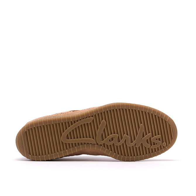 Clarks Meridor Lo - Beige , Leo-Look - Draufsicht