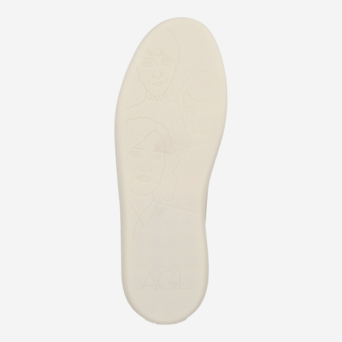 Attilio Giusti CHEWY ZIP - Beige - Draufsicht