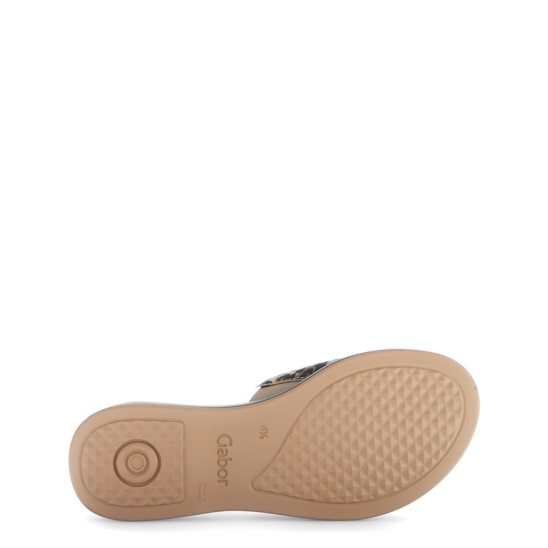 Gabor 2.730 - Braun / Leo-Look - Draufsicht