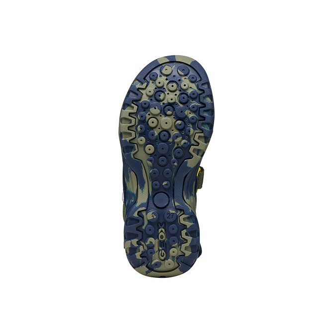 Geox BOREALIS - Grün kombiniert - Draufsicht