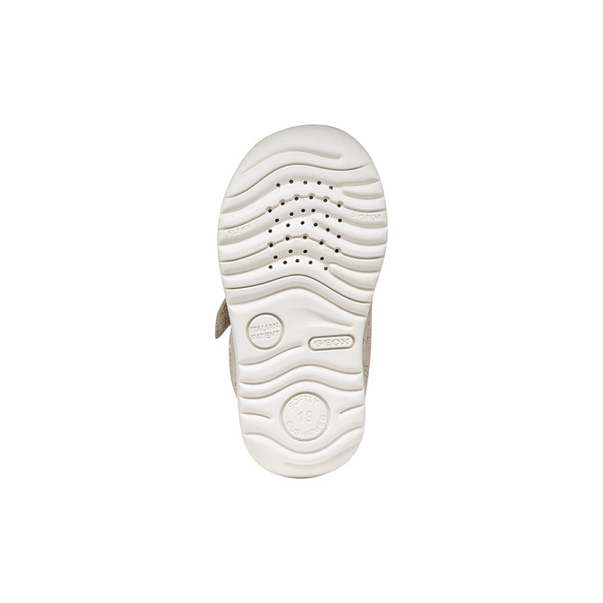 Geox MACCHIA - Beige, metallik - Draufsicht