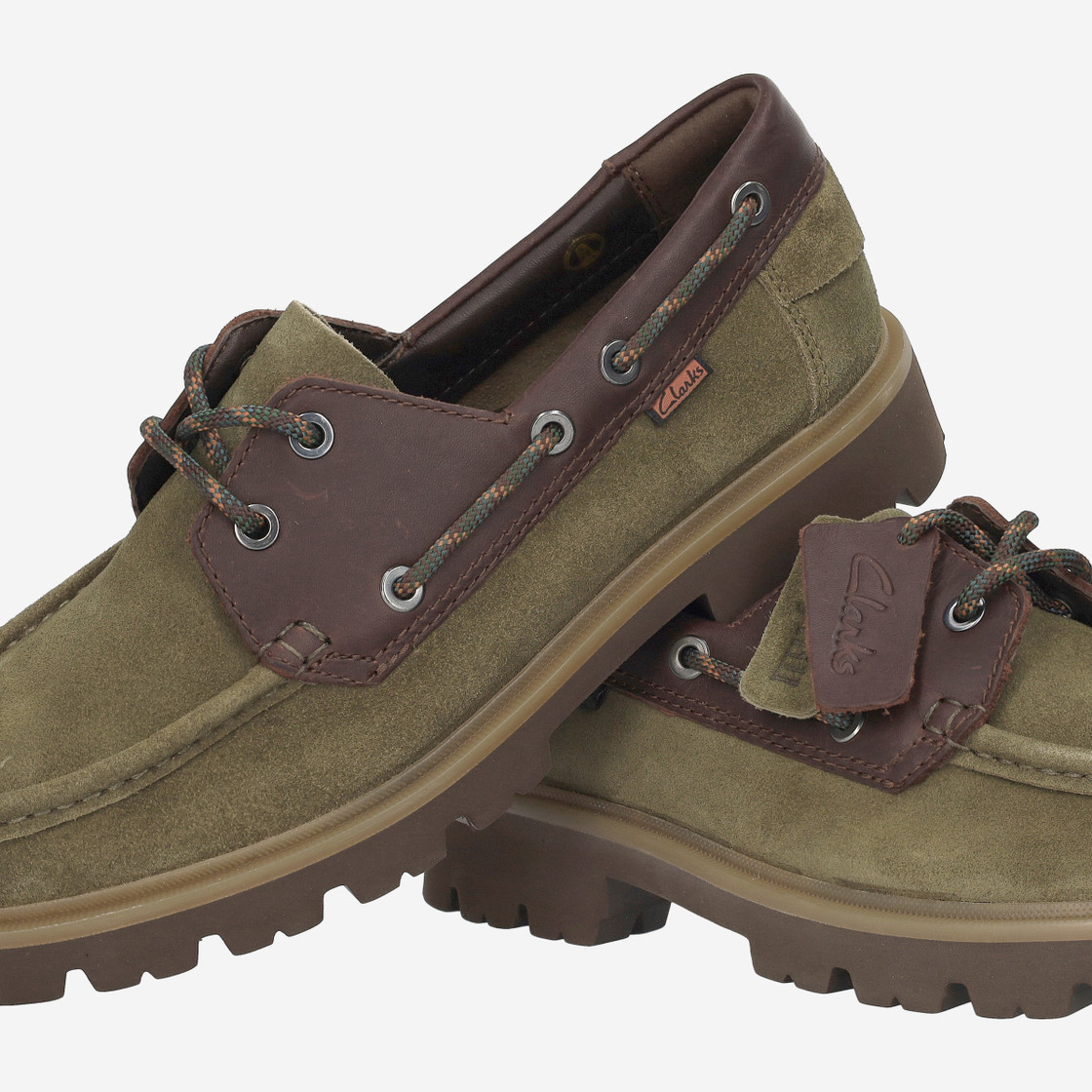 Clarks Cleyhill Boat - Grün - Sonderbild
