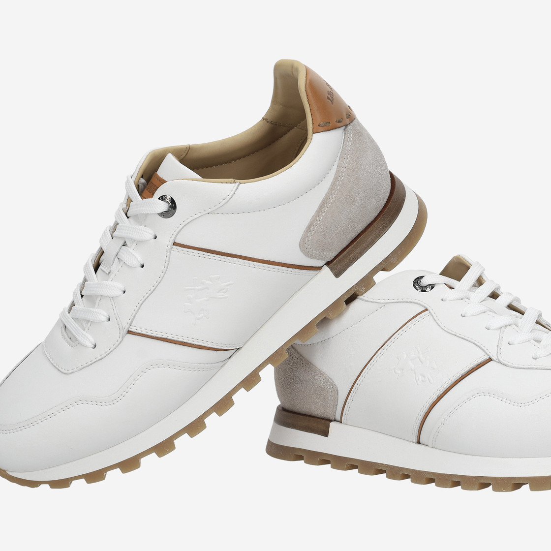 La Martina SCARPA UOMO - Weiß,kombiniert - Sonderbild