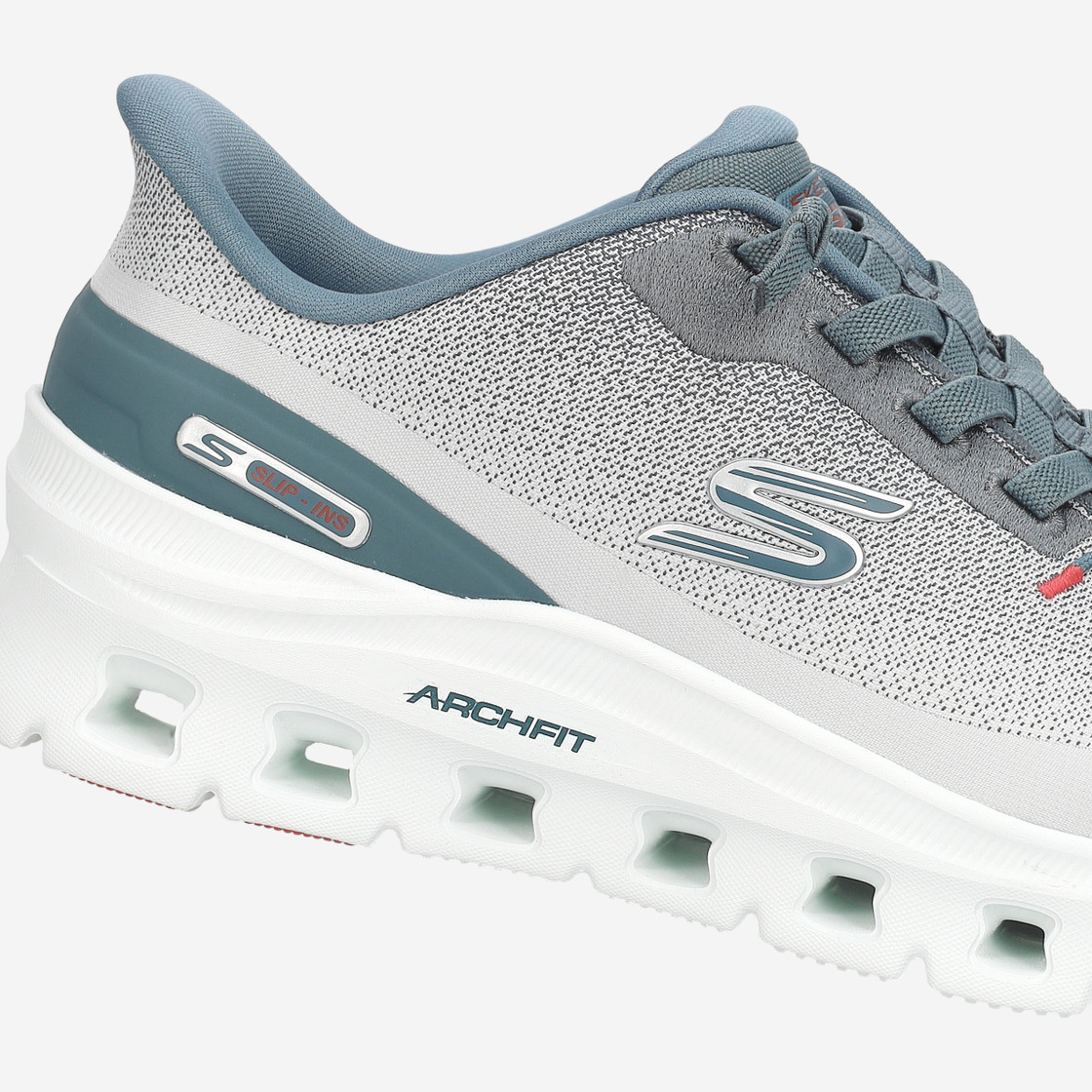 Skechers ARCH FIT GLIDE - Grau, kombiniert - Sonderbild