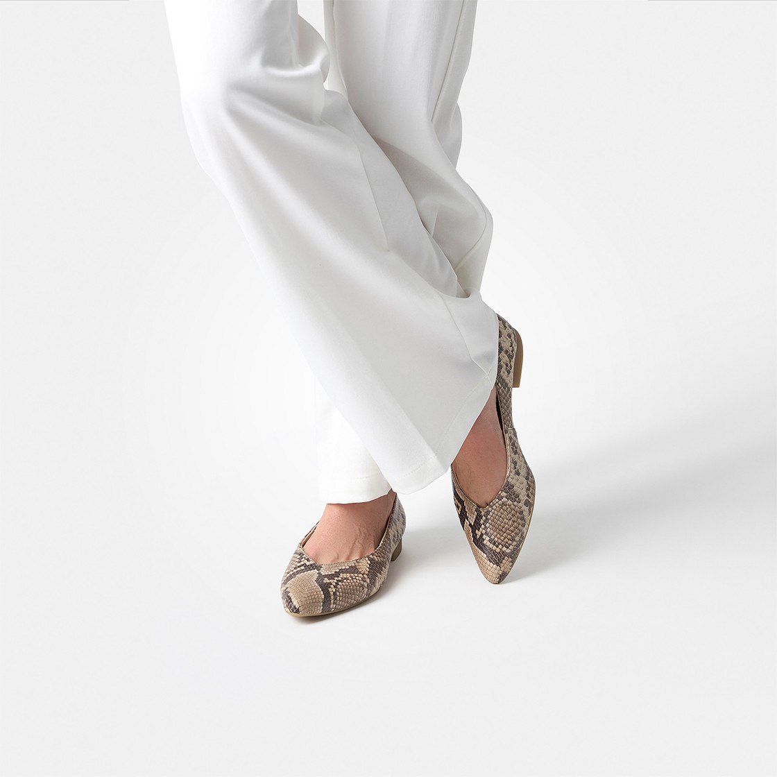 Paul Green 3772-209 - Beige / Reptiloptik - Sonderbild