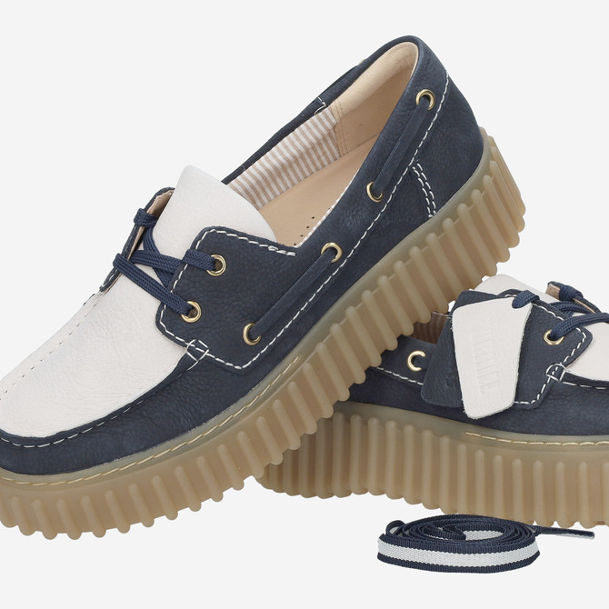 Clarks Torhill Boat - Blau, kombiniert - Sonderbild