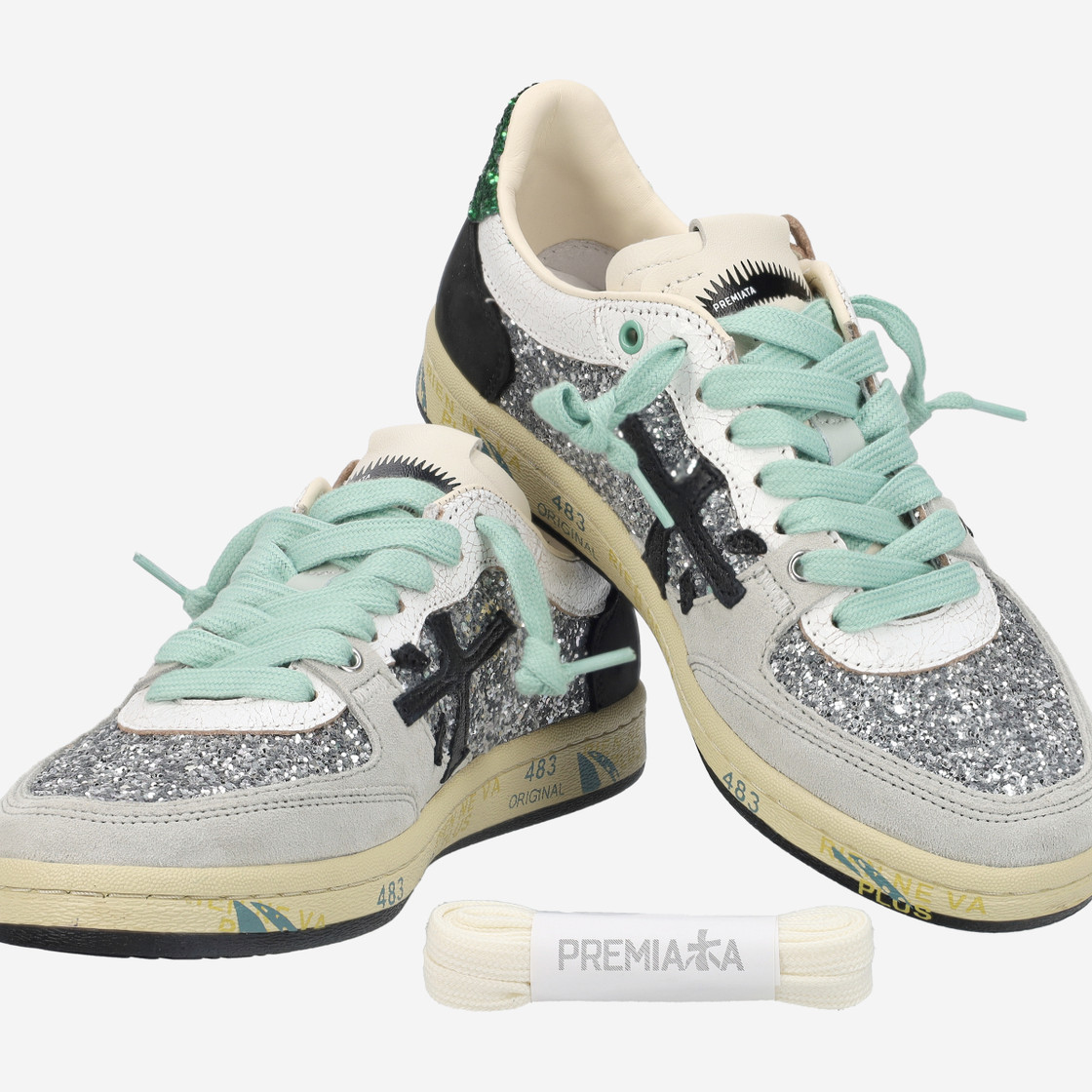 Premiata BSKTCLAYD - Silber - Sonderbild