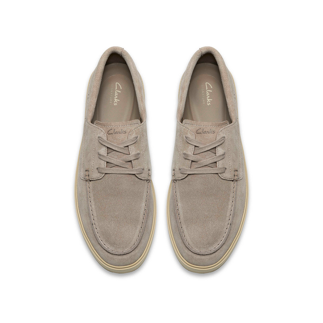 Clarks Lockford Boat - Grau - Sohle