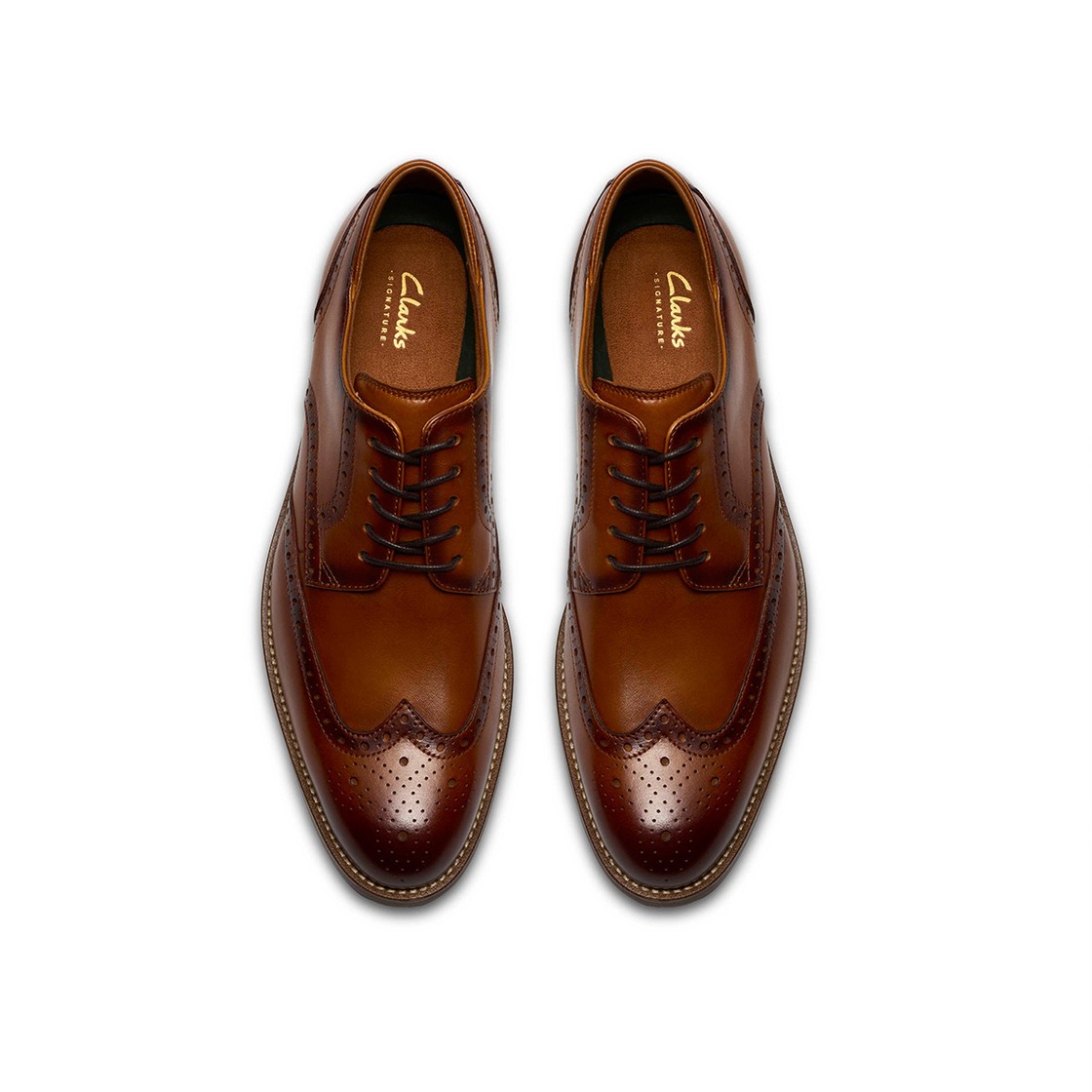 Clarks CraftRemi Tip - Braun - Sohle