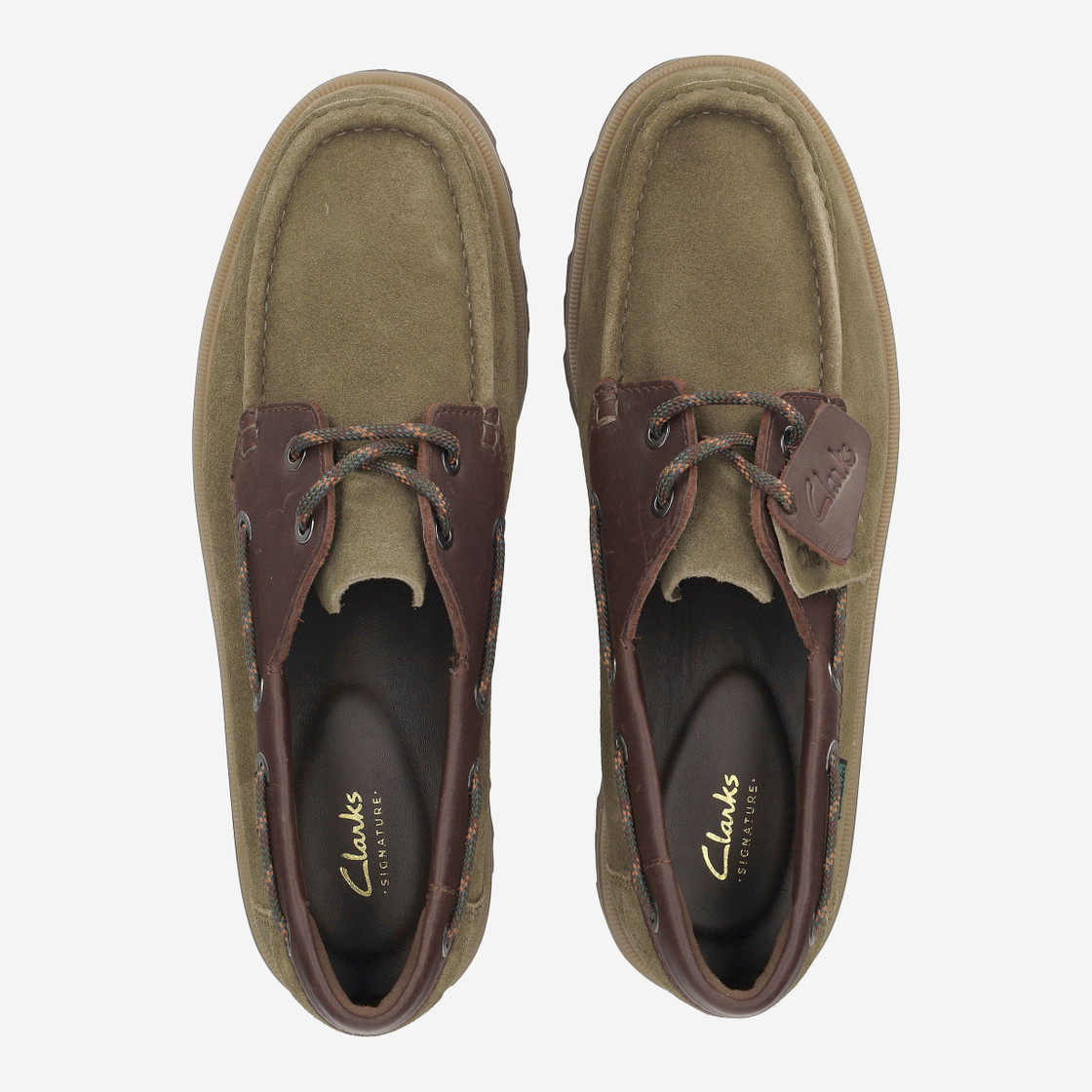 Clarks Cleyhill Boat - Grün - Sohle