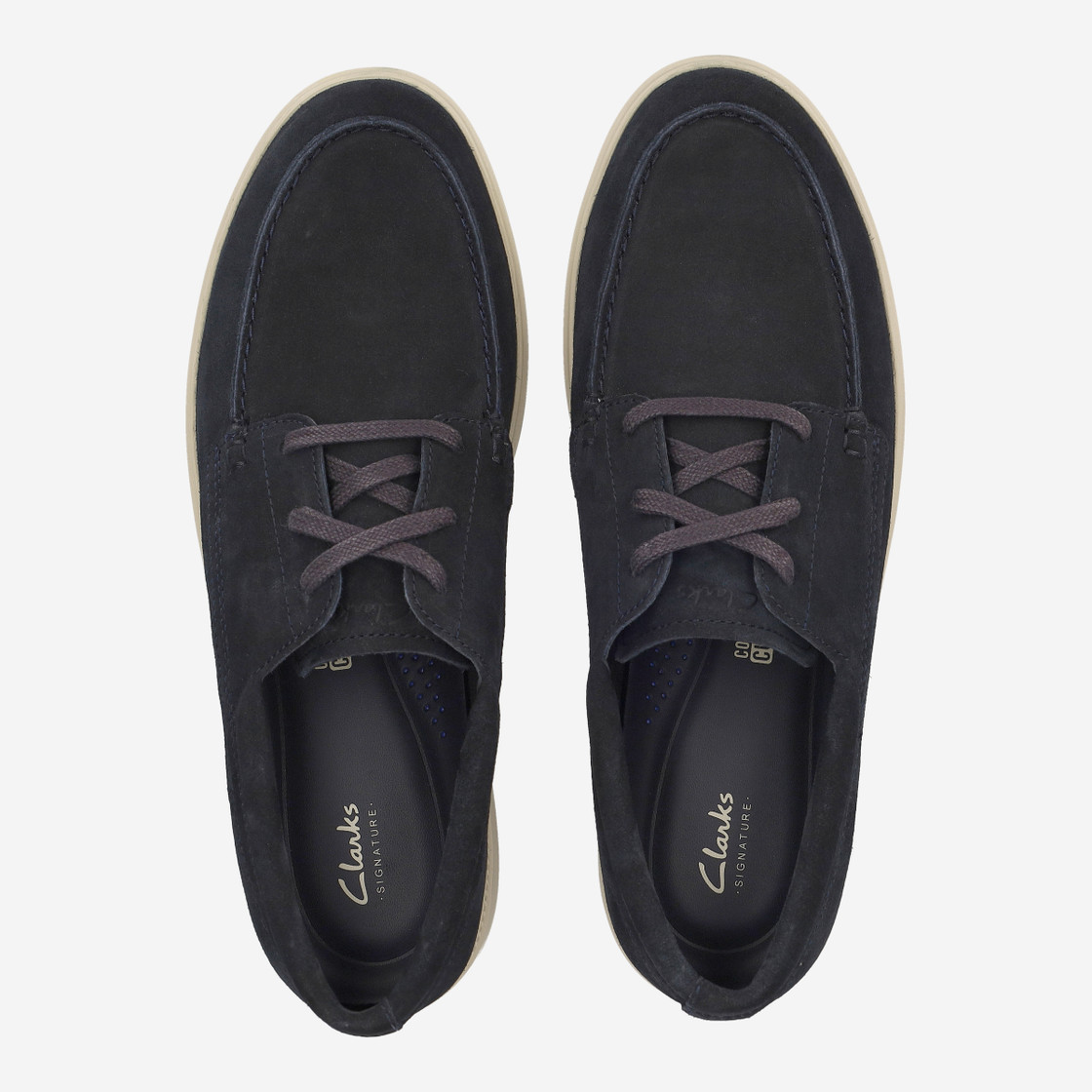 Clarks Lockford Boat - Blau - Sohle