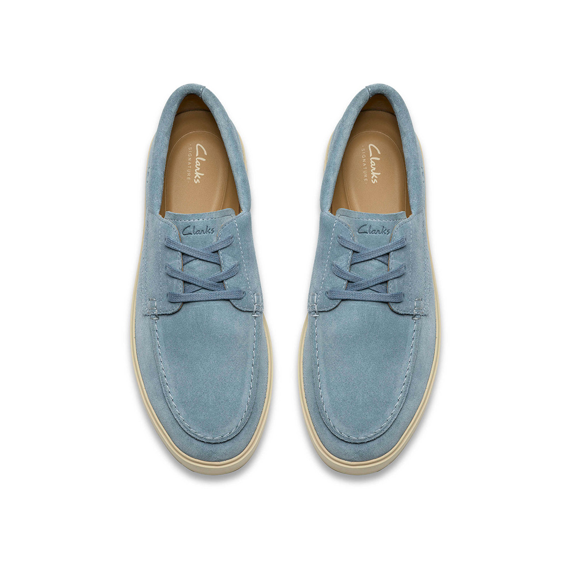 Clarks Lockford Boat - Blau, hell - Sohle