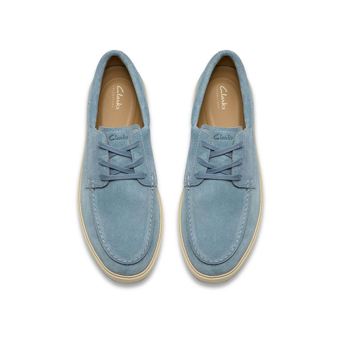 Clarks Lockford Boat - Blau, hell - Sohle