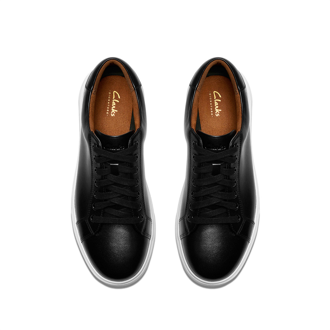 Clarks Goswell Tie - Schwarz - Sohle