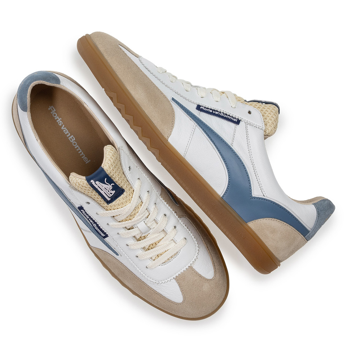 Floris van Bommel De Zaler - Weiß - Sohle