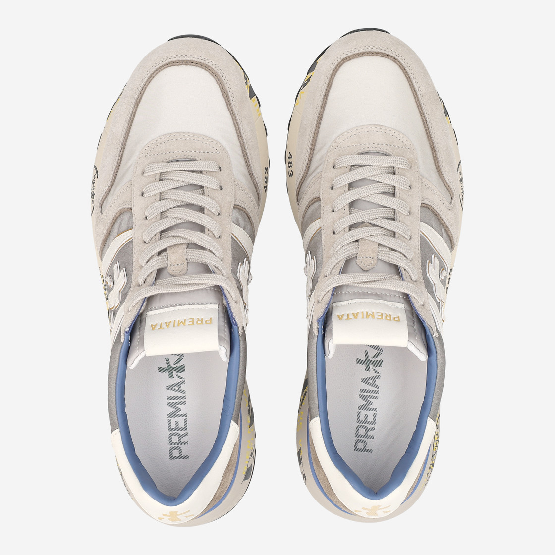 Premiata LANDER - Grau - Sohle