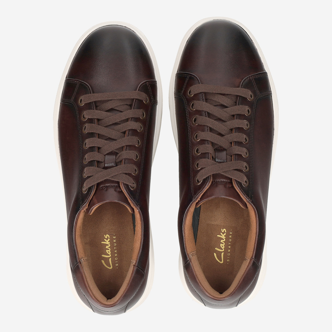 Clarks Goswell Tie - Braun - Sohle
