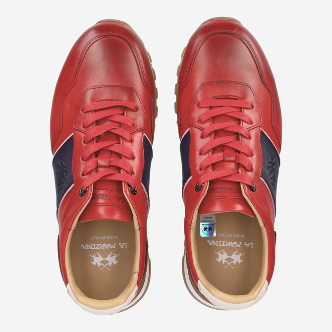 La Martina TODI - Rot, kombiniert - Sohle