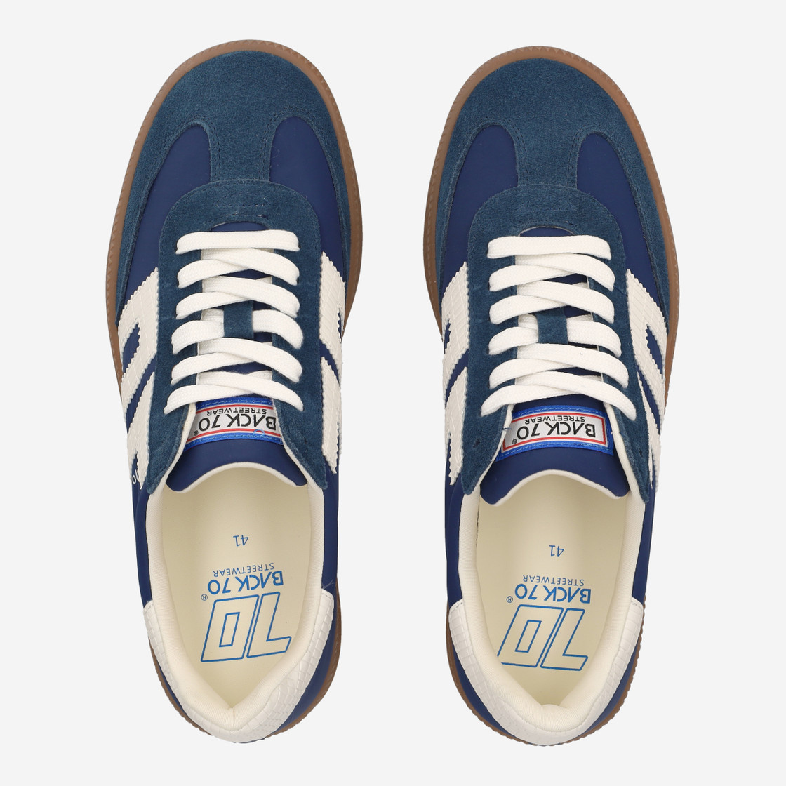 BACK 70 DOUBLE - Blau - Sohle