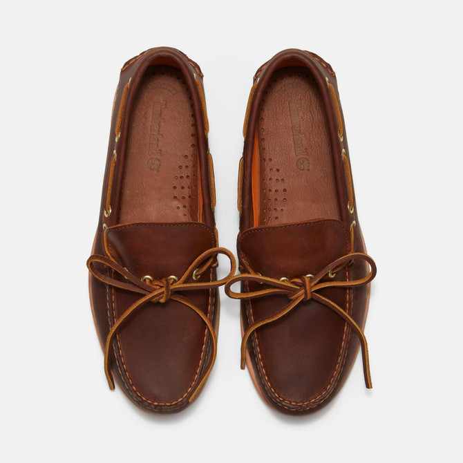 Timberland A5SPE CRAFTED BOAT SHOE - Braun - Sohle