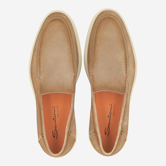 Santoni 17824 C30 - Beige - Sohle