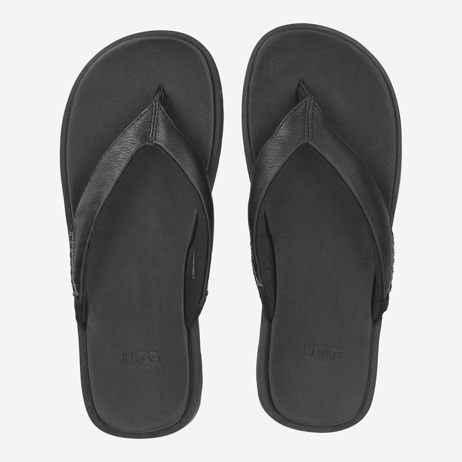 UGG australia SEASIDE II FLIP - Schwarz - Sohle
