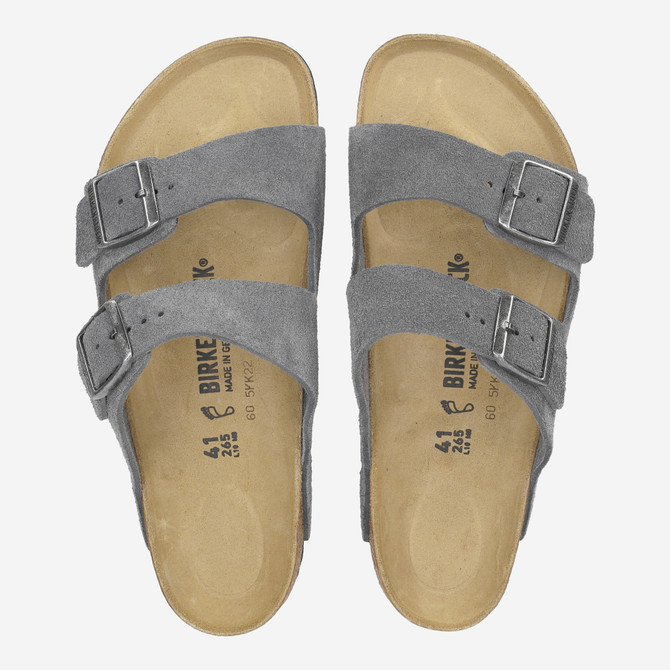 birkenstock ARIZONA SUEDE - Grau - Sohle