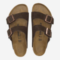 birkenstock ARIZONA SUEDE LEATHER - Braun, dunkel - Sohle