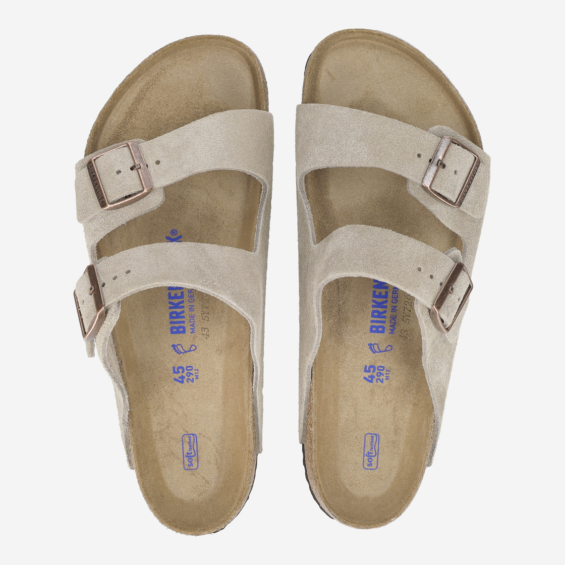 birkenstock ARIZONA SOFT FOOTBED - Beige, dunkel - Sohle