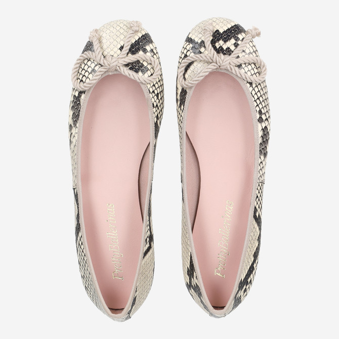 Pretty Ballerinas 53.428 - Weiß,kombiniert - Sohle