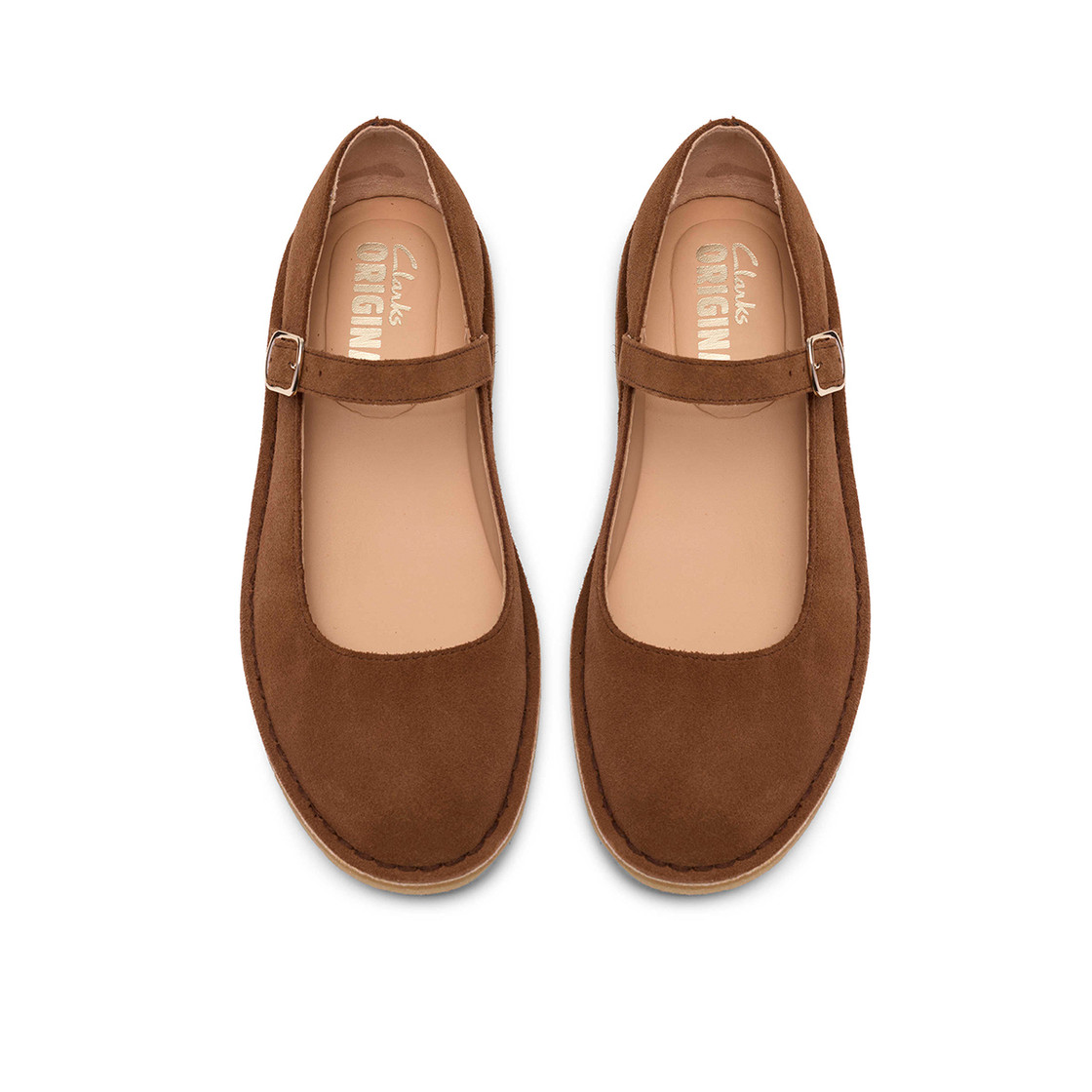 Clarks Desert Jane - Braun - Sohle