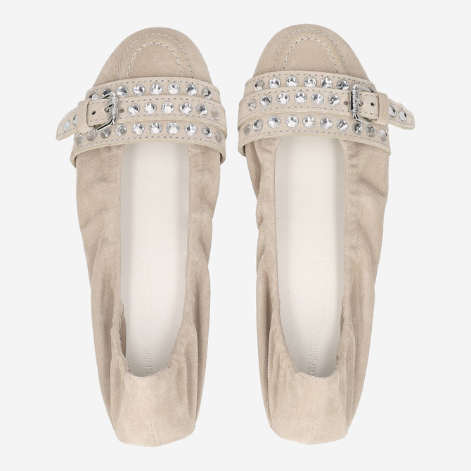 K&S MALU - Beige, hell - Sohle