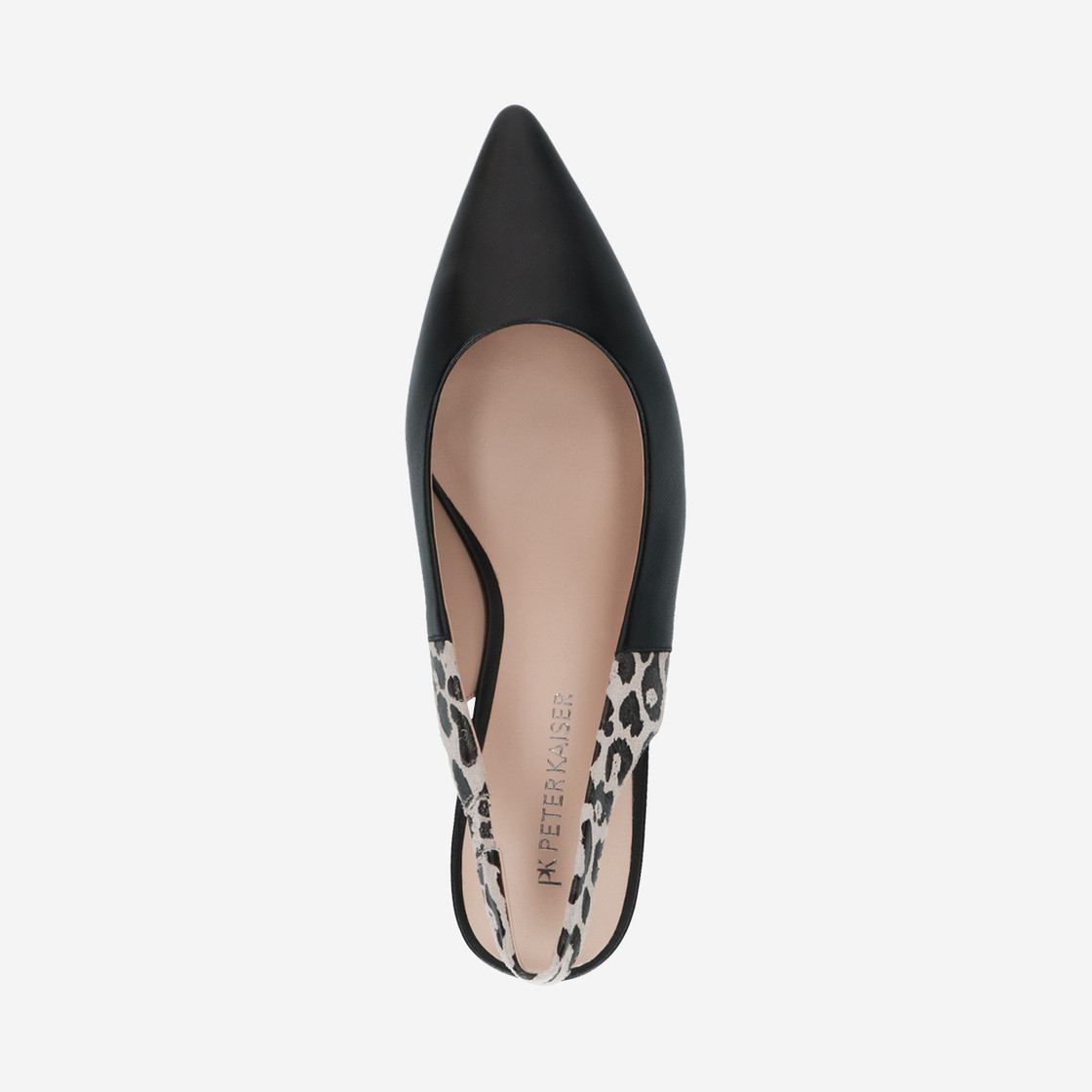  79608 - Schwarz / Leo-Look - Sohle