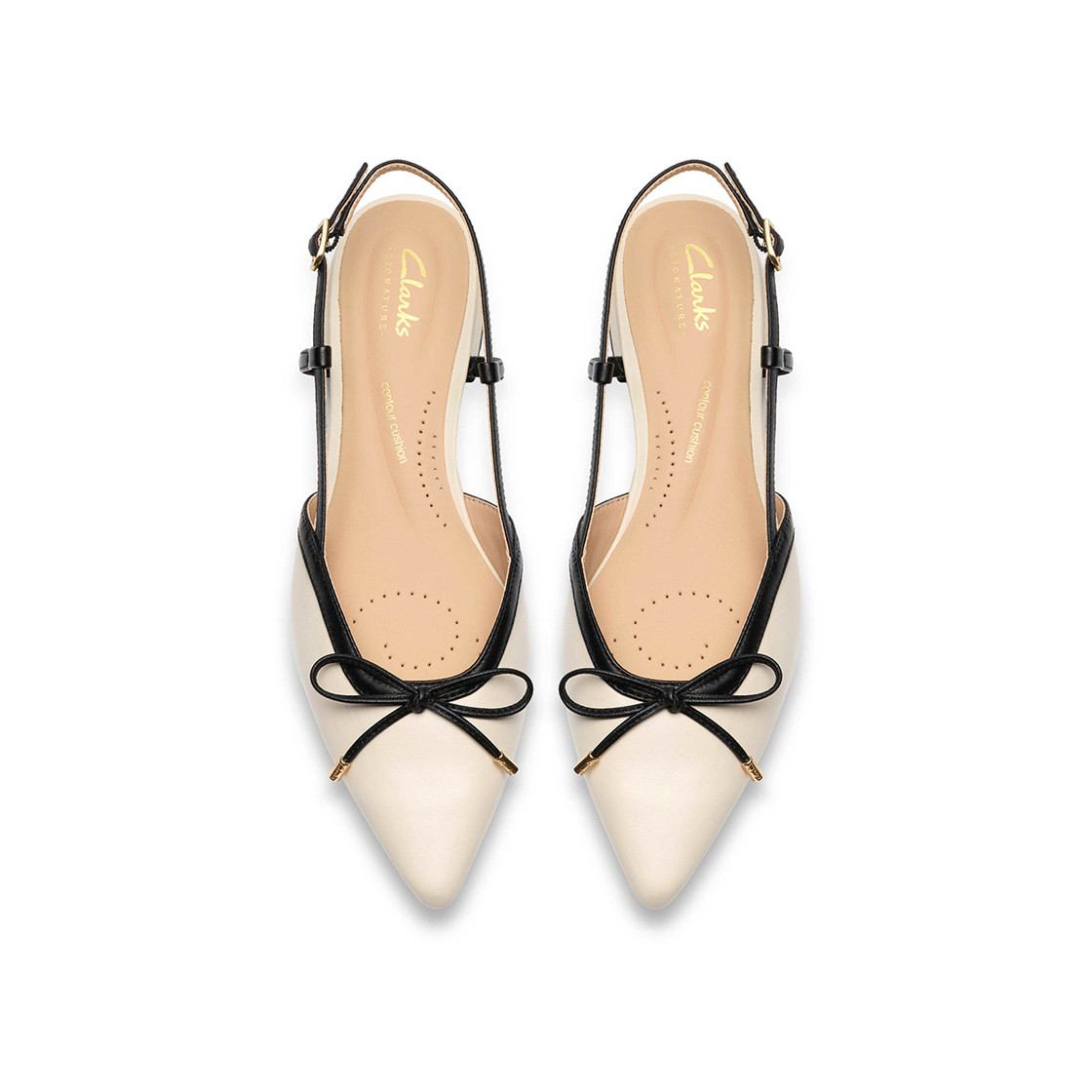 Clarks Sensa15 Bow - Weiß (Creme) - Sohle
