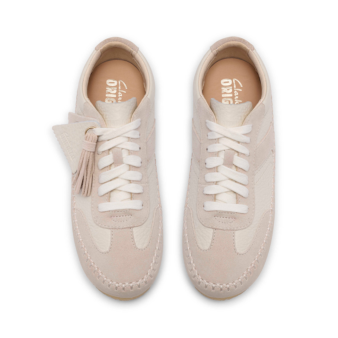 Clarks Tor Low - Weiß (Creme) - Sohle