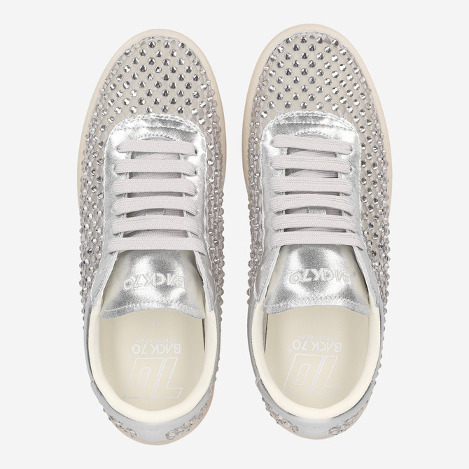 BACK 70 STRASS BIG SMART - Silber - Sohle