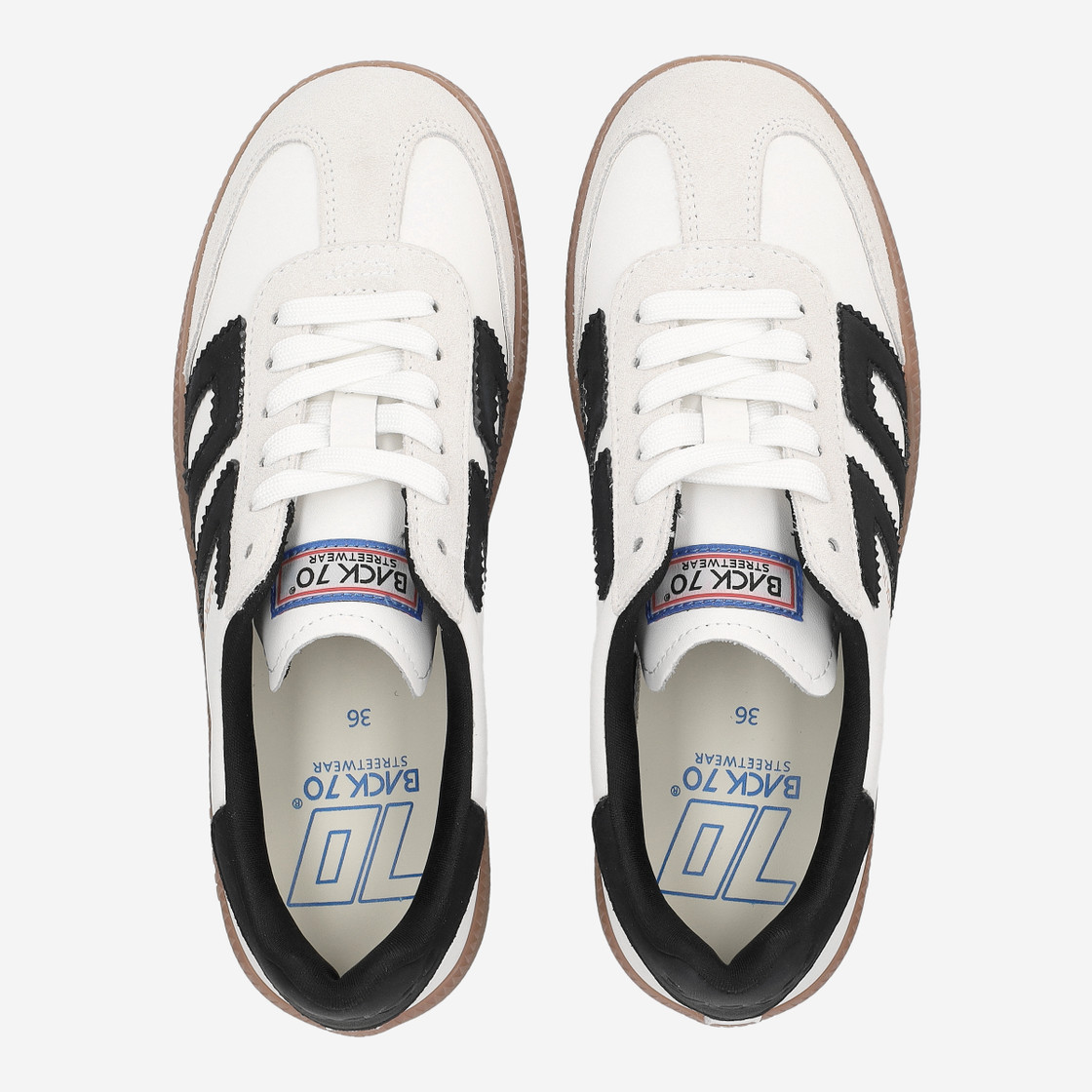 BACK 70 CLOUD - Weiß,kombiniert - Sohle