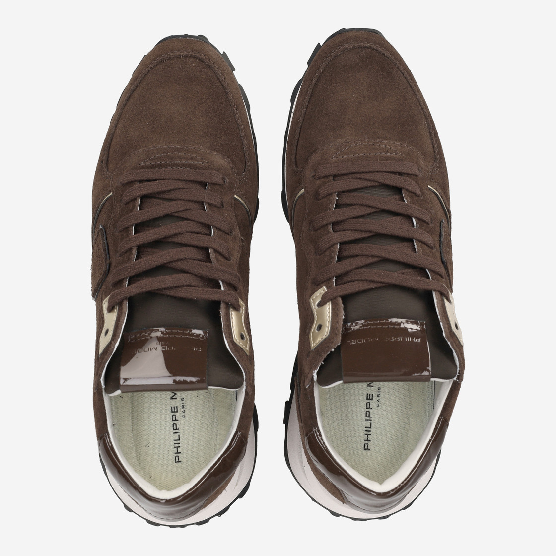 Philippe Model TROPEZ HAUTE LOW - Braun - Sohle
