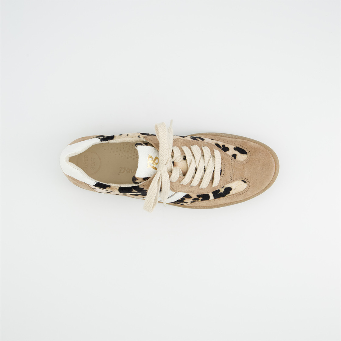 Paul Green 5437-139 - Beige / Leo-Look - Sohle