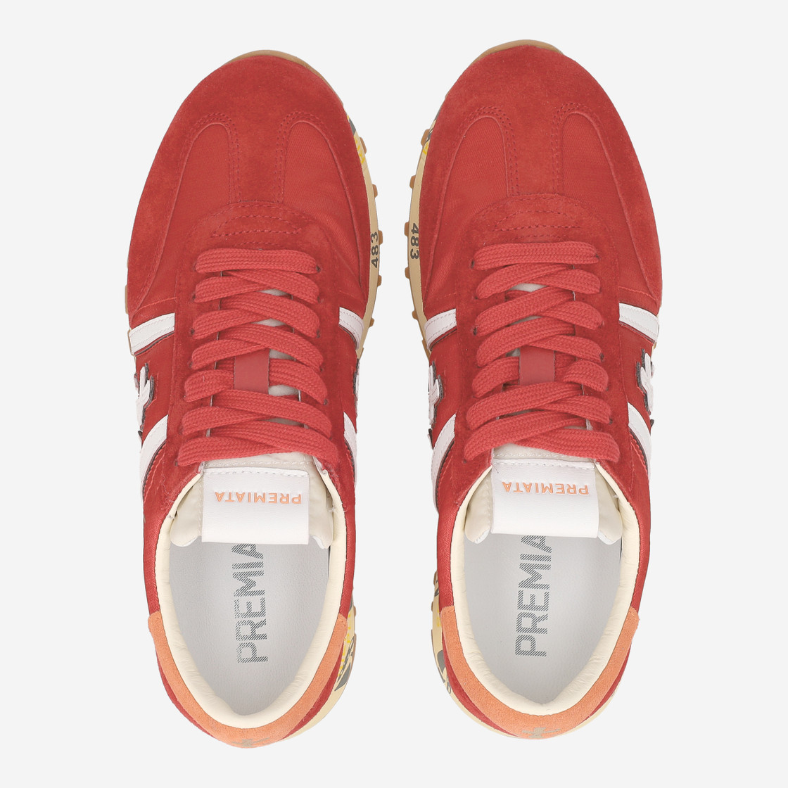 Premiata LUCYD - Rot - Sohle