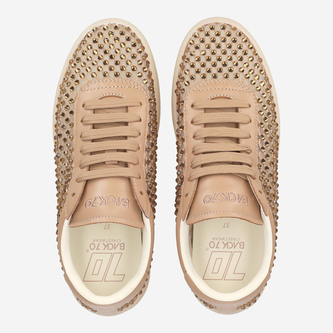 BACK 70 STRASS BIG SMART - Gold - Sohle