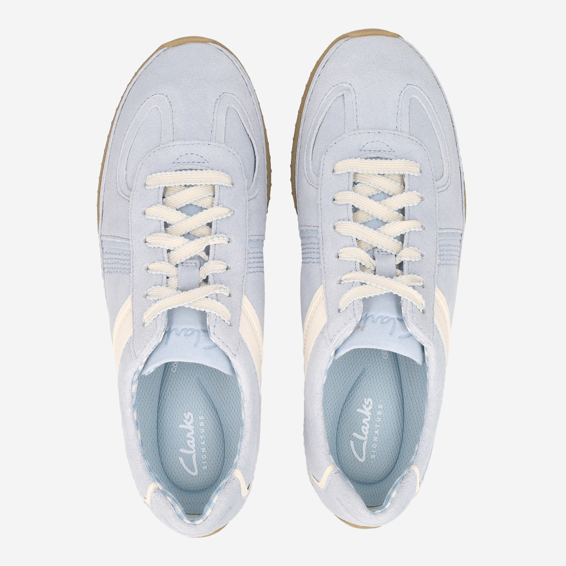 Clarks Meridor Lo - Blau, hell - Sohle