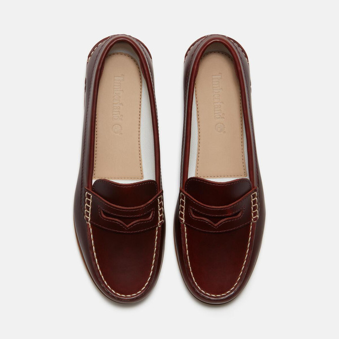 Timberland A5MXN CLASSIC BOAT LOAFER - Rot - Sohle