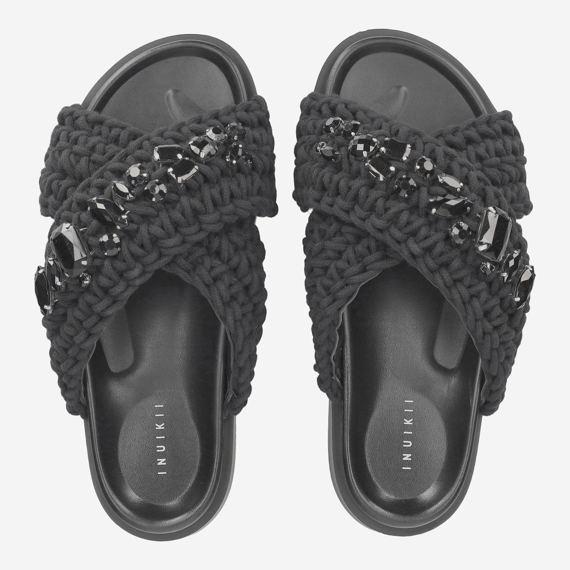 INUIKII WOVEN STONES - Schwarz - Sohle