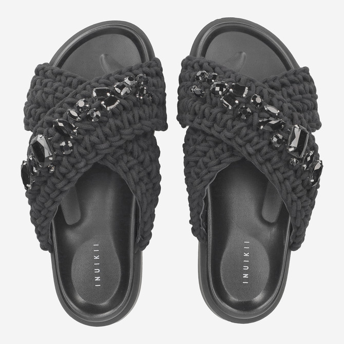 INUIKII WOVEN STONES - Schwarz - Sohle
