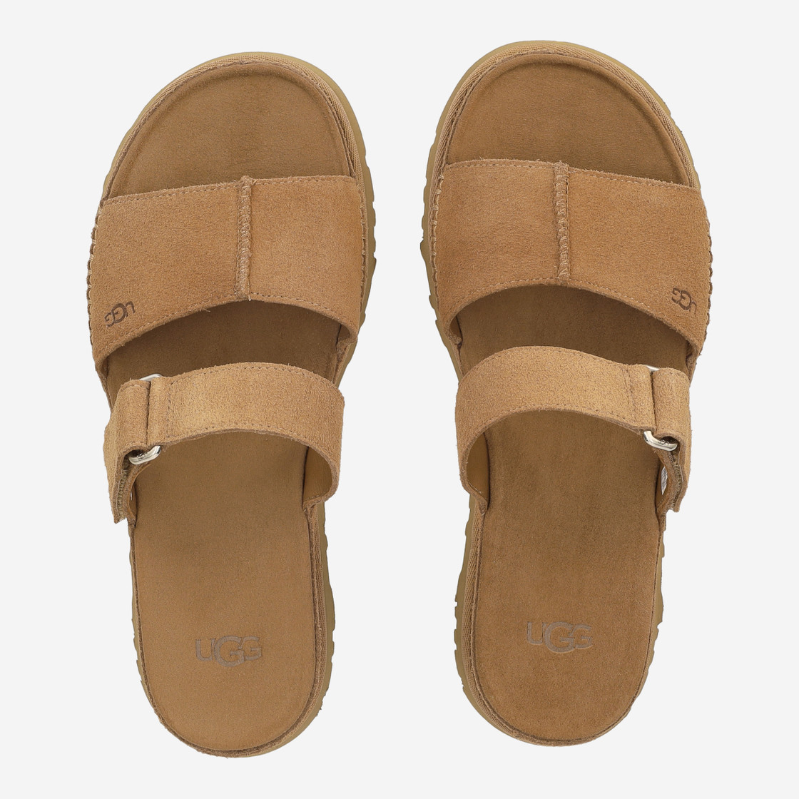 UGG australia GOLDENGLAZE SLIDE - Braun - Sohle
