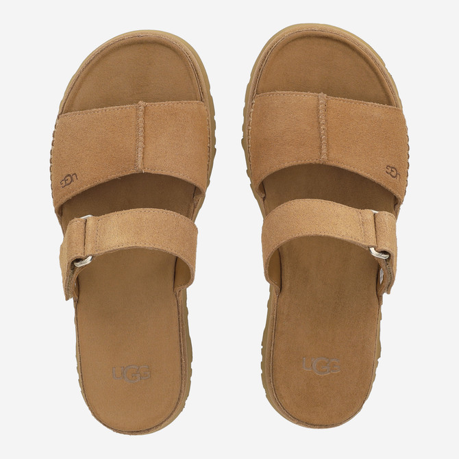 UGG australia GOLDENGLAZE SLIDE - Braun - Sohle