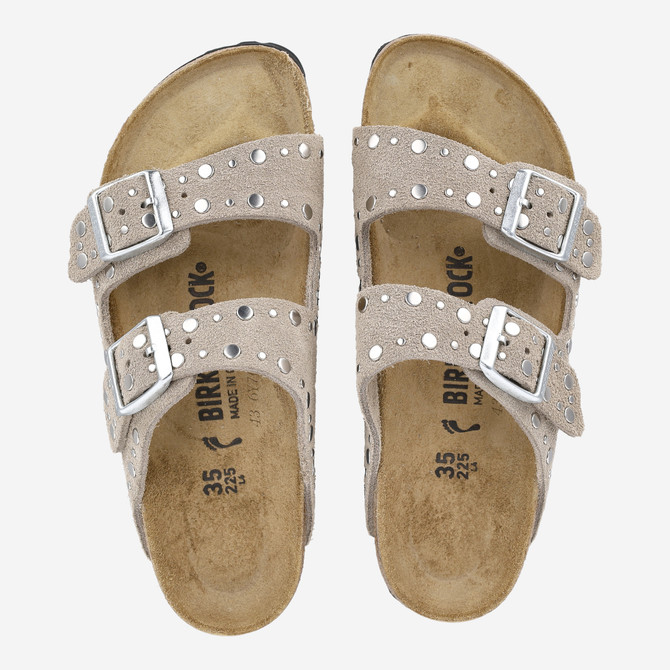 birkenstock ARIZONA RIVET SUEDE - Braun kombiniert - Sohle