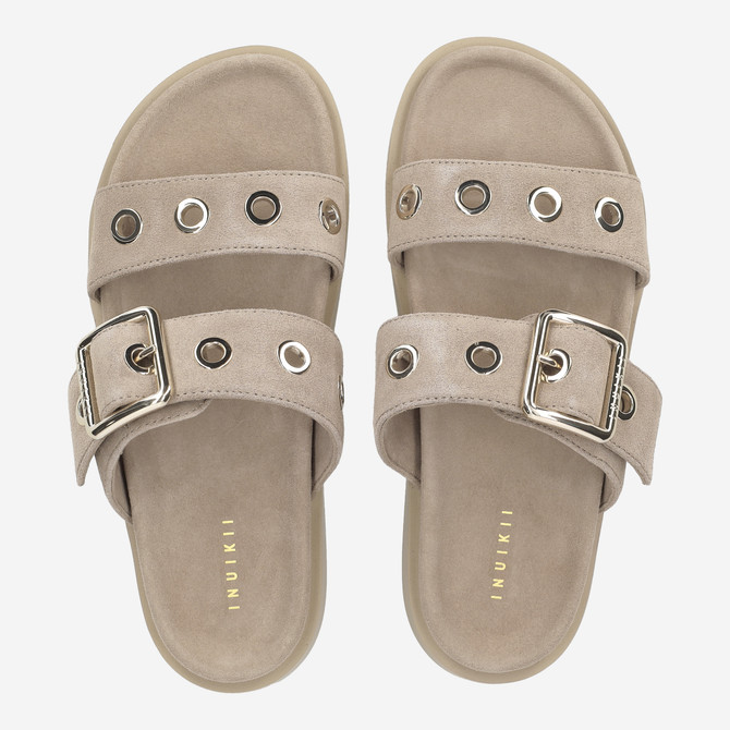 INUIKII TILDA BUCKLE - Beige - Sohle